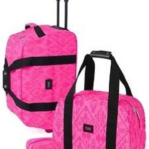 Victoria Secret PINK 2pc Luggage Set!
